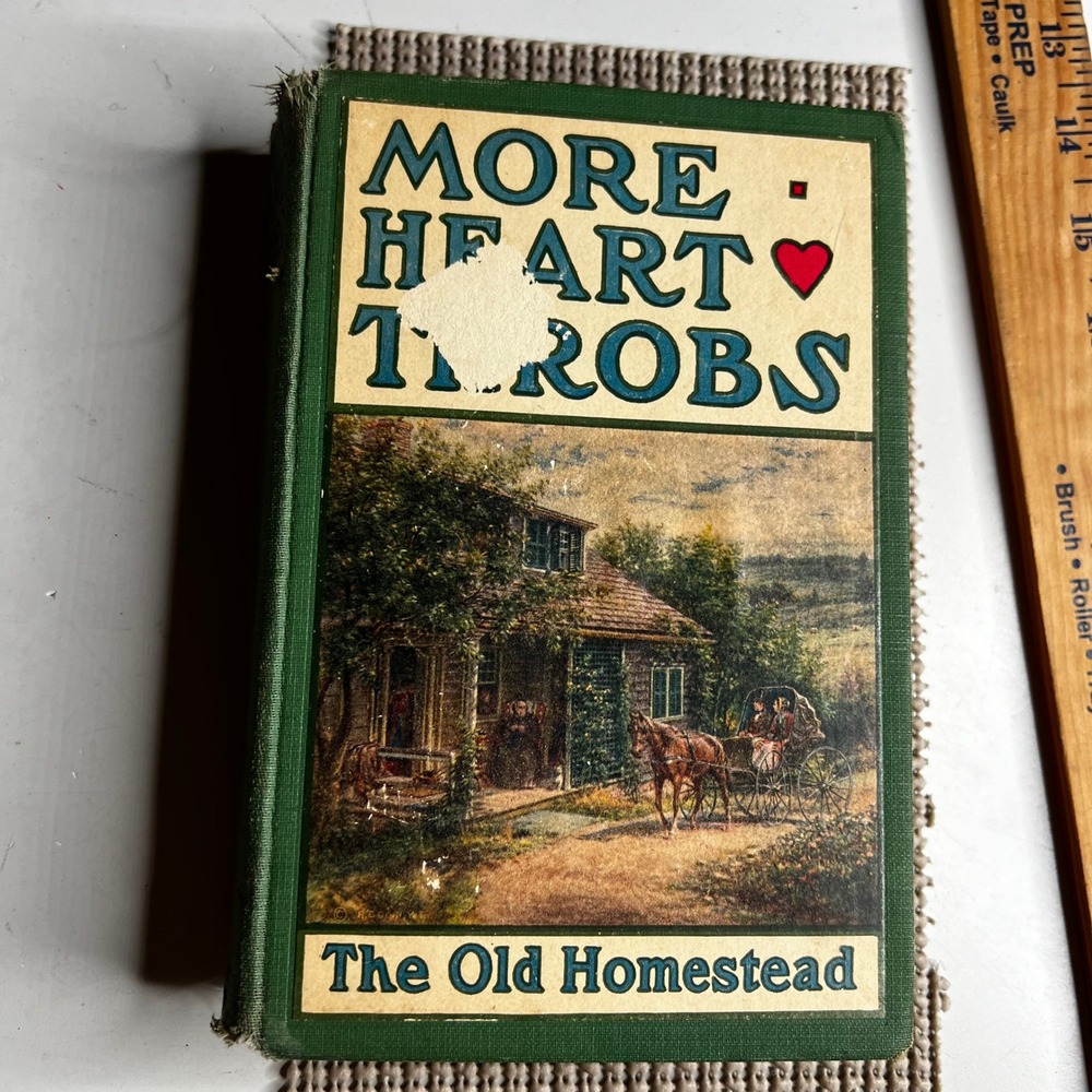 Vintage 1911 More Heart Throbs Volume Two Grosset & Dunlap Hardcover Poetry Book
